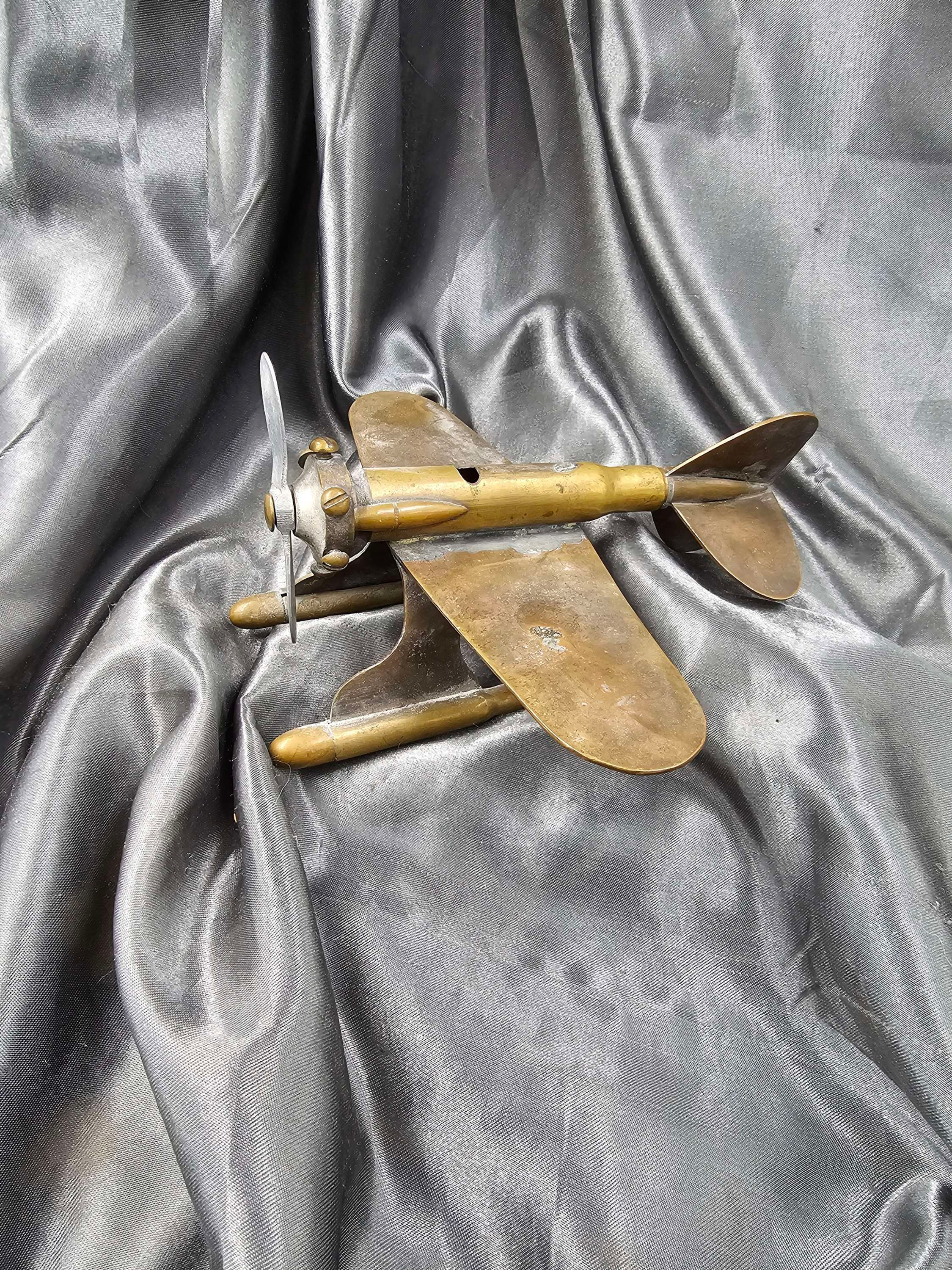 WWII ERA TRENCH ART PLANE