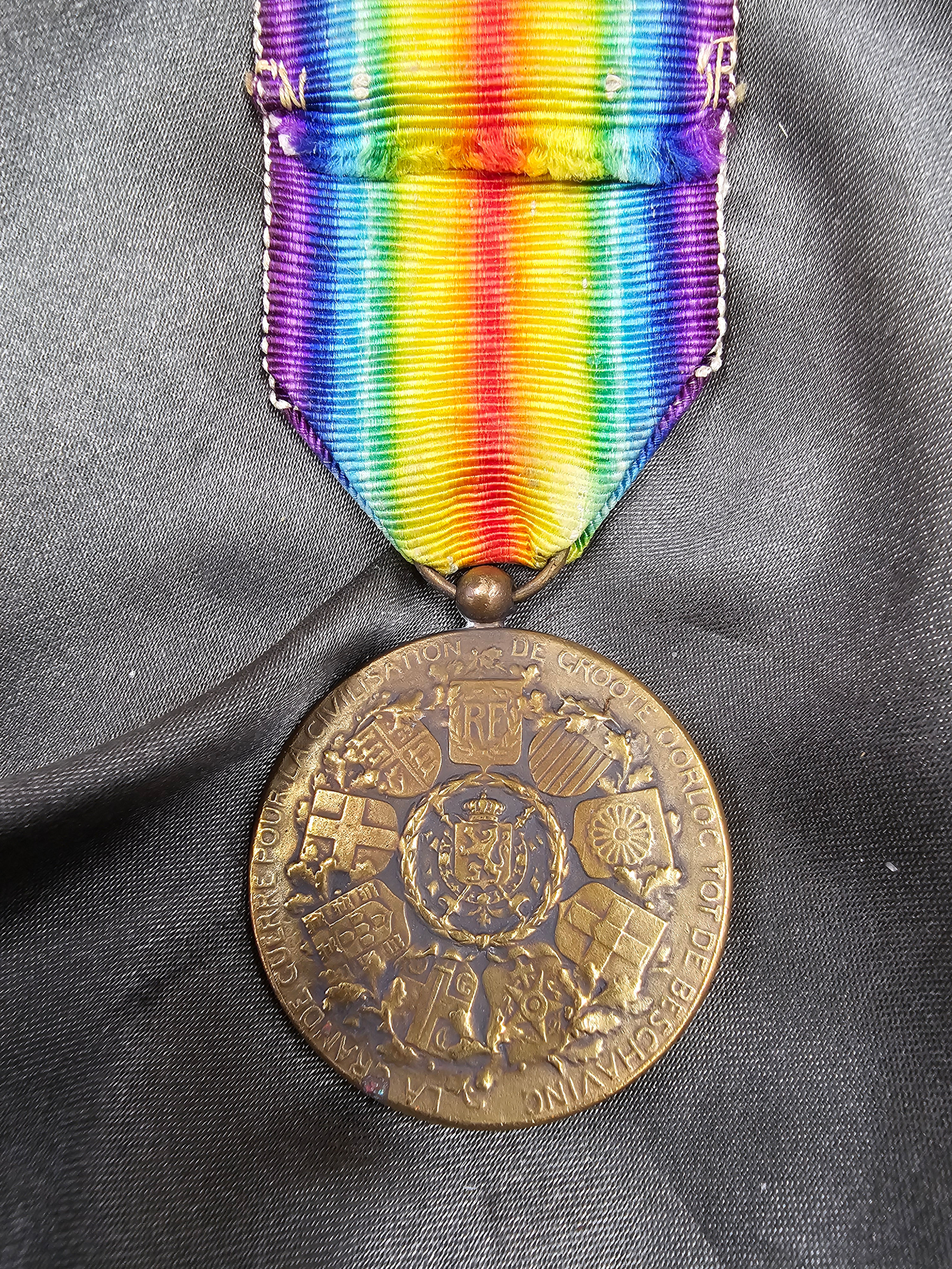 WWI BELGIAN VICTORY MEDAL