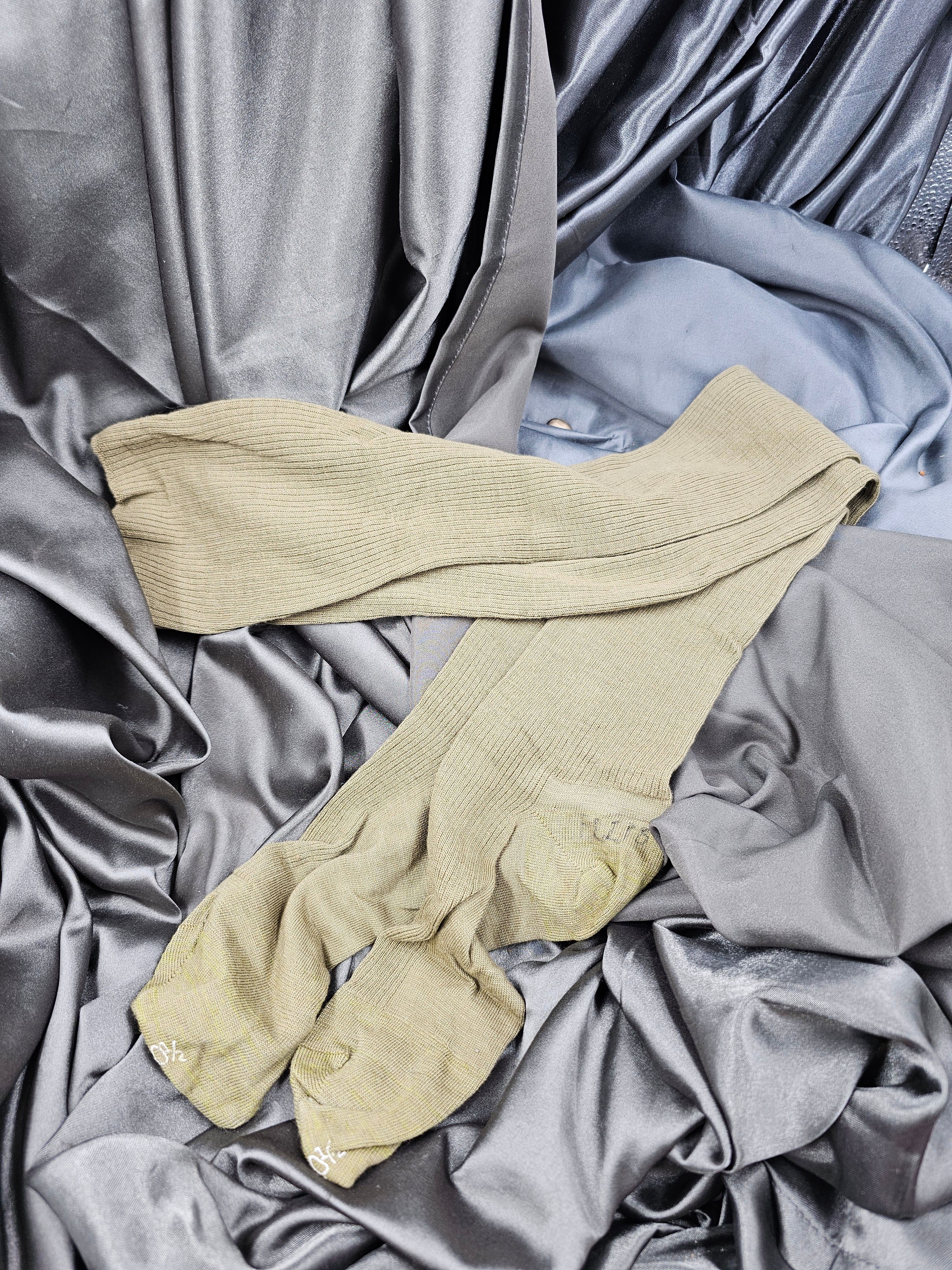 WWII WOMEN ARMY CORPS WINTER STOCKINGS