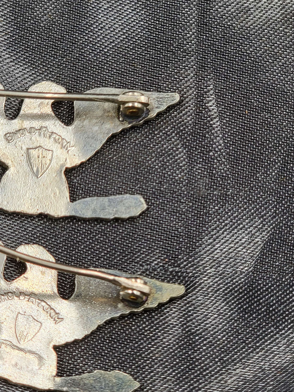 Miniature : LATE 1940'S MEYER COLONEL BIRDS INSIGNIA