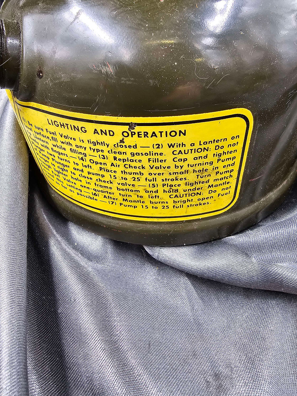 Thumbnail: VIETNAM WAR ERA COLEMAN US ARMY LANTERN 
