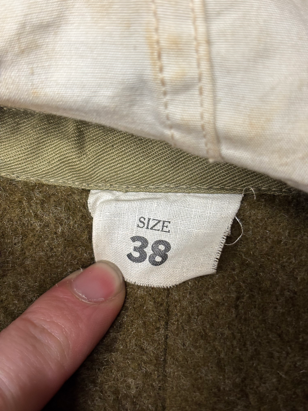 サムネイル： WWII US SKI MOUNTAIN PARKA WITH RARE LINER SIZE 38