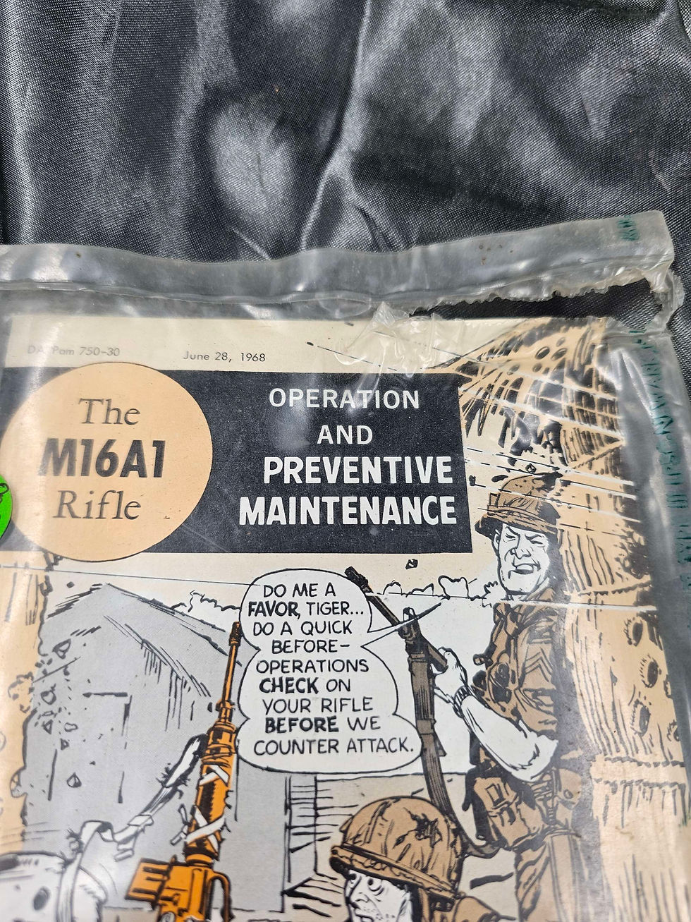 Thumbnail: VIETNAM M16A1 RIFLE MANUAL 