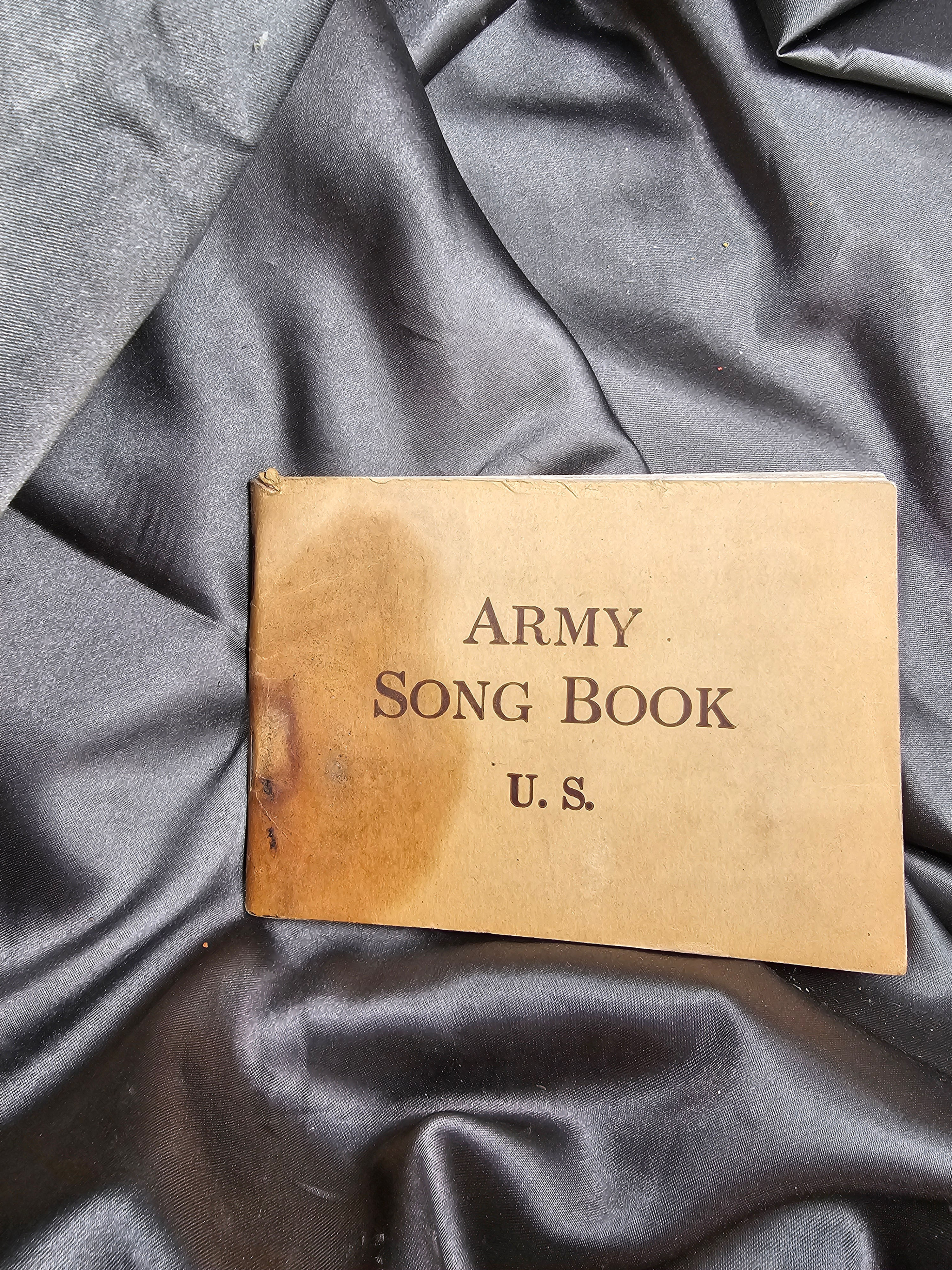 WWI US ARMY SONG BOOK 