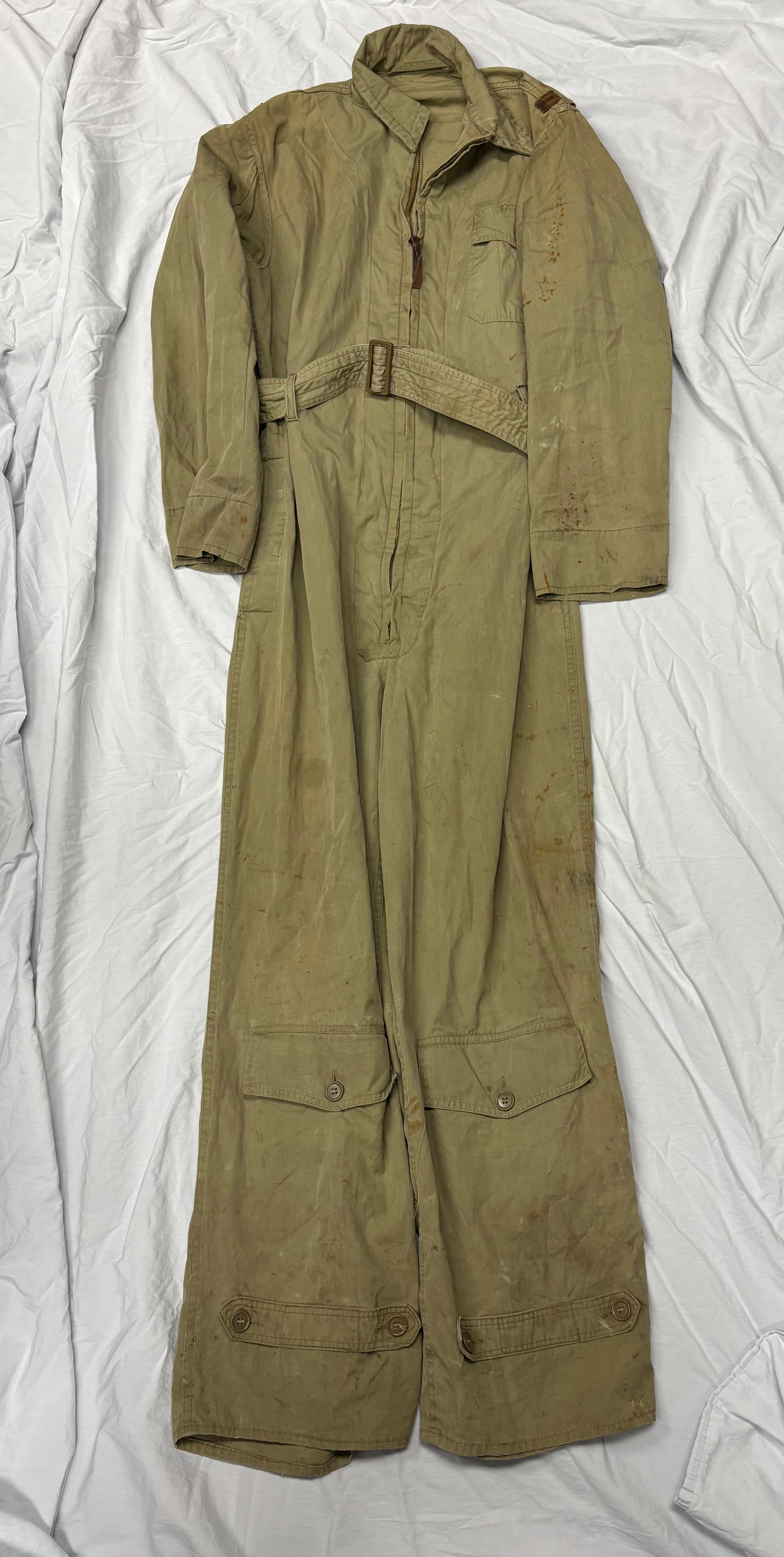 WWII US SUMMER WEIGHT FLIGHT SUIT