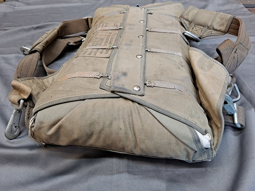 Thumbnail: Original 1946 US Parachute. Model P3-B-24
