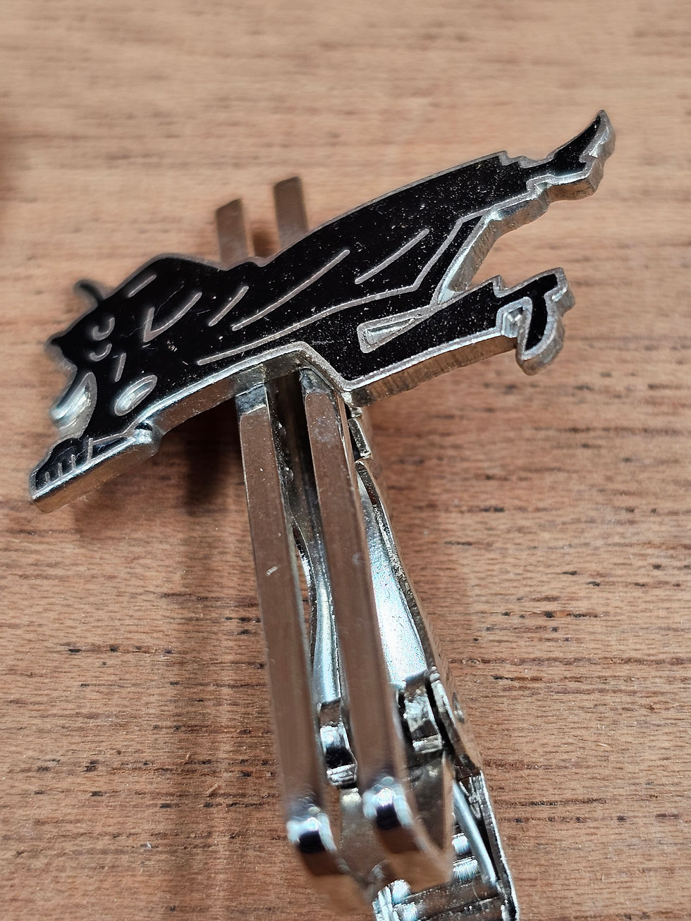 Thumbnail: GENERAL EUGENE LEBAILLY SILVER BOX & CIA ASA SPOOK TIE PIN