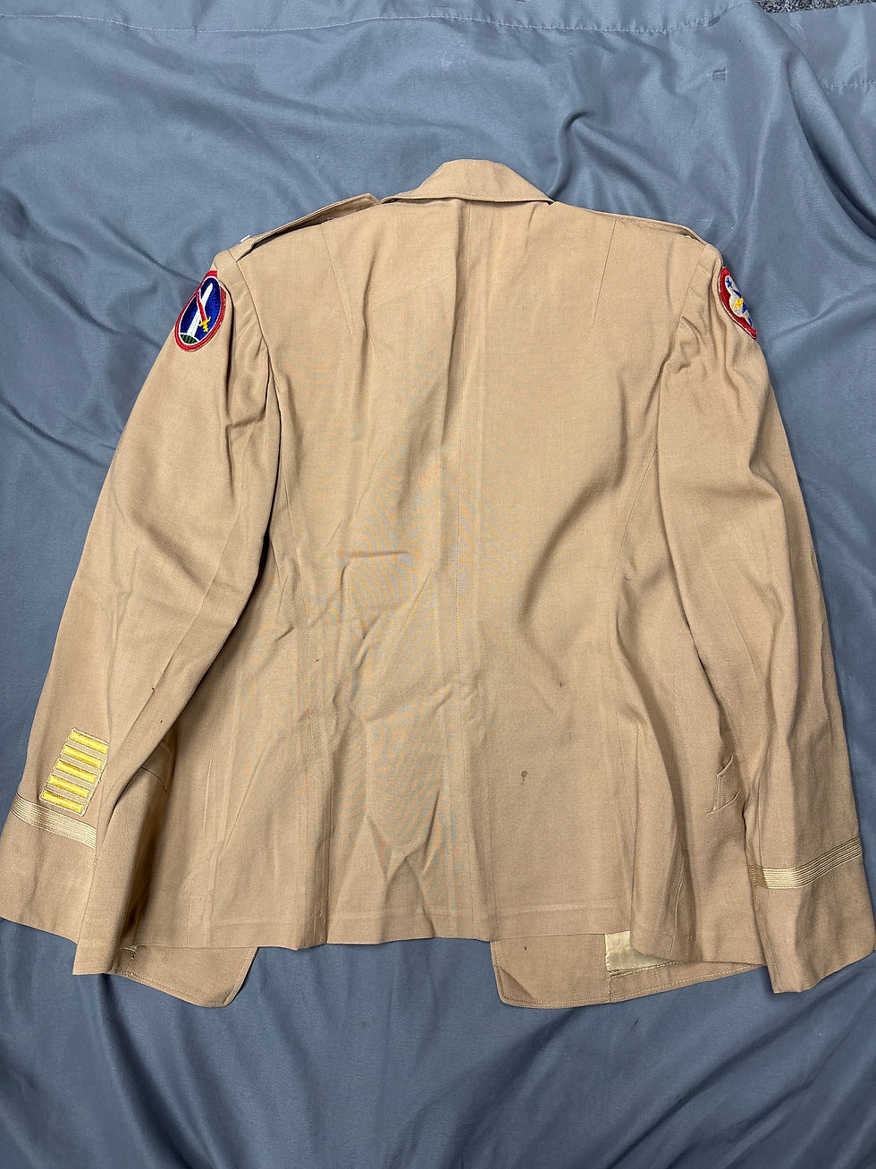 Miniature : WWII WOMEN ARMY CORPS TAN UNIFORM