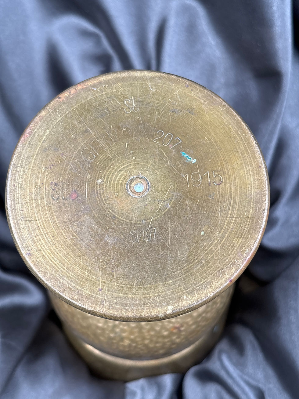 Thumbnail: WWI TRENCH ART VASE