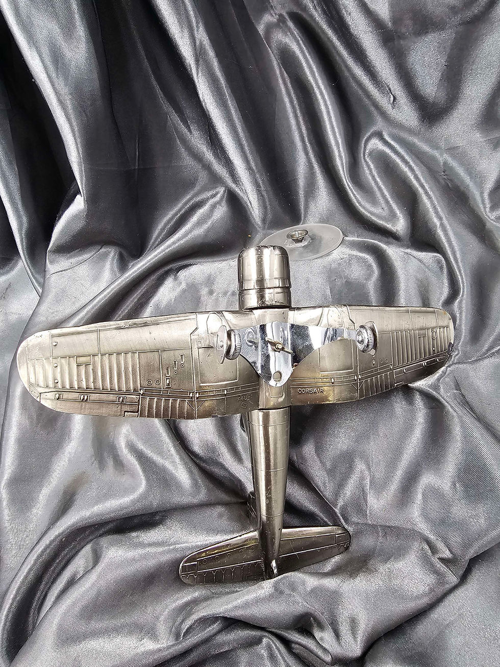 Thumbnail: WWII ERA CORSAIR LIGHTER DESK ORNAMENT 
