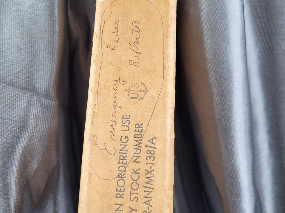 Miniature : WWII US LIFE RAFT  REFLECTOR 