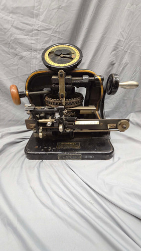 PRE-WWII ERA GRAPHOTYPE DOG TAG MACHINE | The War Front