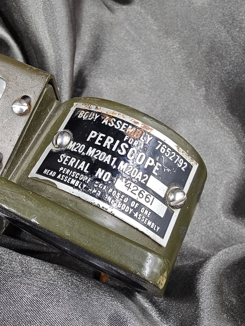 Thumbnail: 1950'S WALKER M41 BULLDOG, PATTON M48 TANK PERISCOPE MIRROR