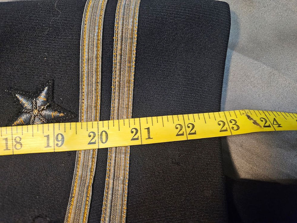 Thumbnail: WWII US Navy Officer Uniform. In fair condition