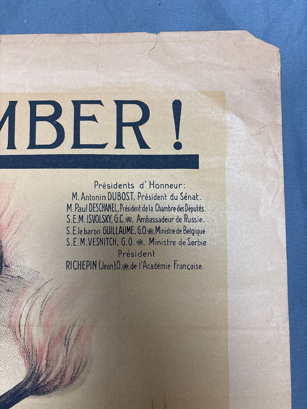 Miniature : WWI ANTI GERMAN PROPAGANDA POSTER 