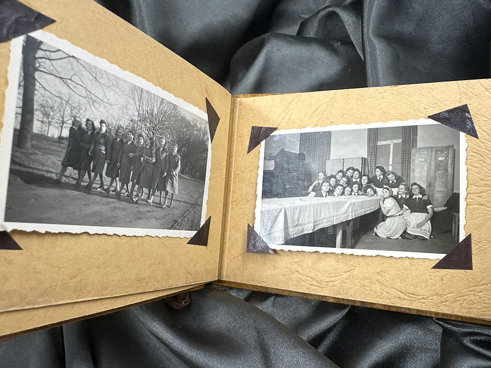 Thumbnail: WWII GERMAN WOMEN RADwJ PHOTO ALBUM