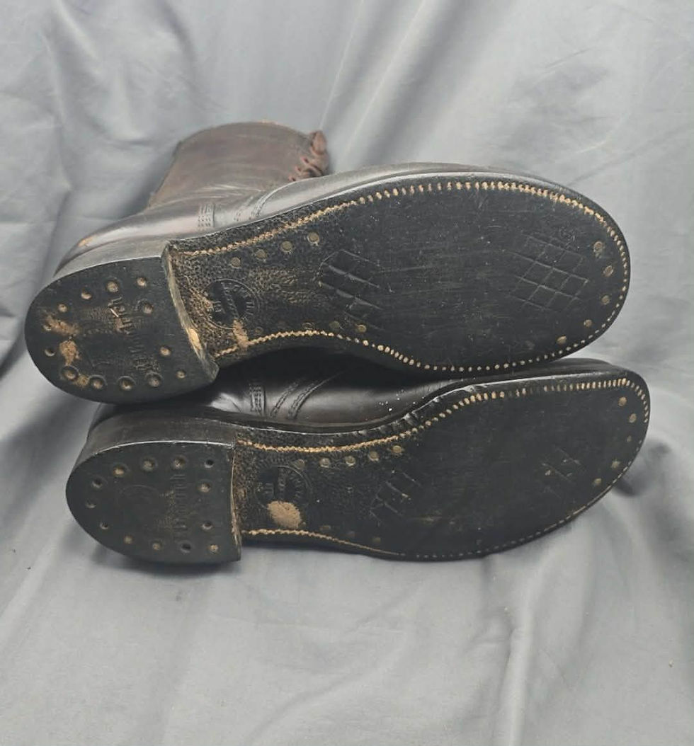 Thumbnail: 1950's US Army Jump Boots 8 1/2 Reg