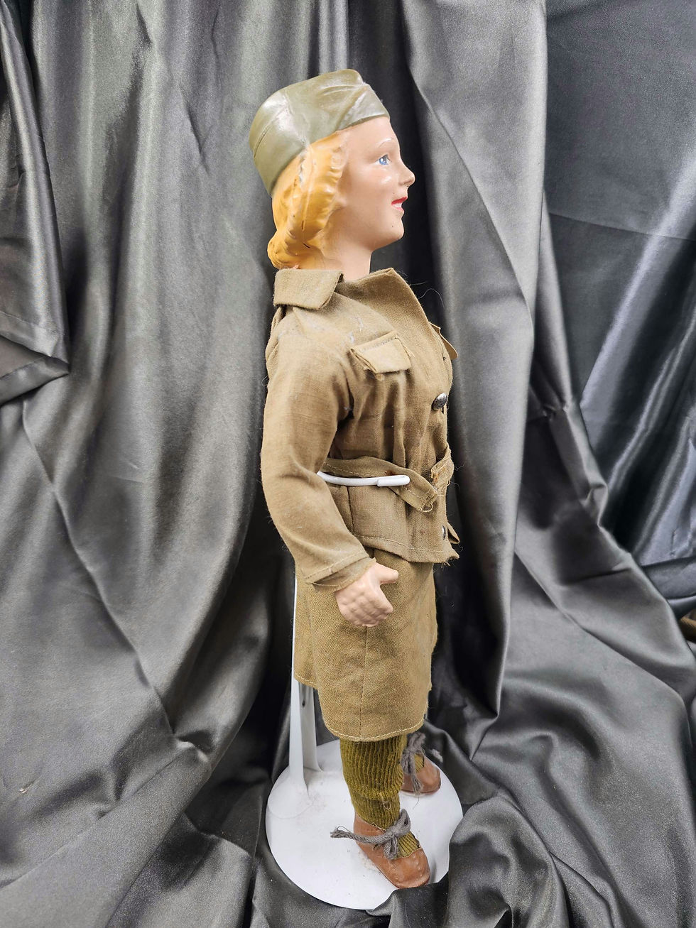 Thumbnail: WWII ERA WAAC COMPOSITION DOLL