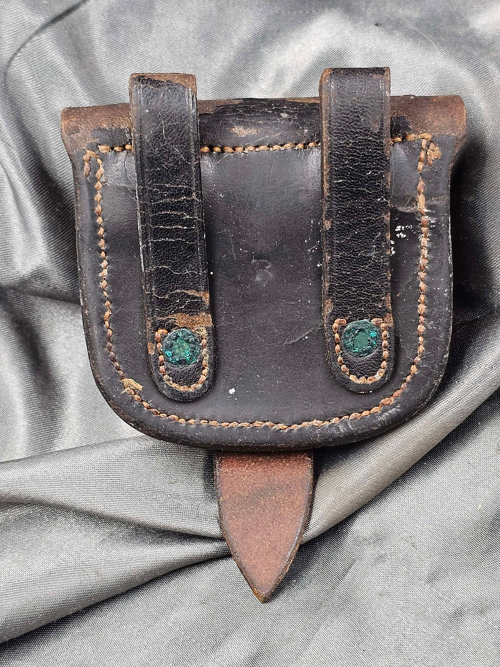 Thumbnail: CIVIL WAR ERA PERCUSSION CAP POUCH