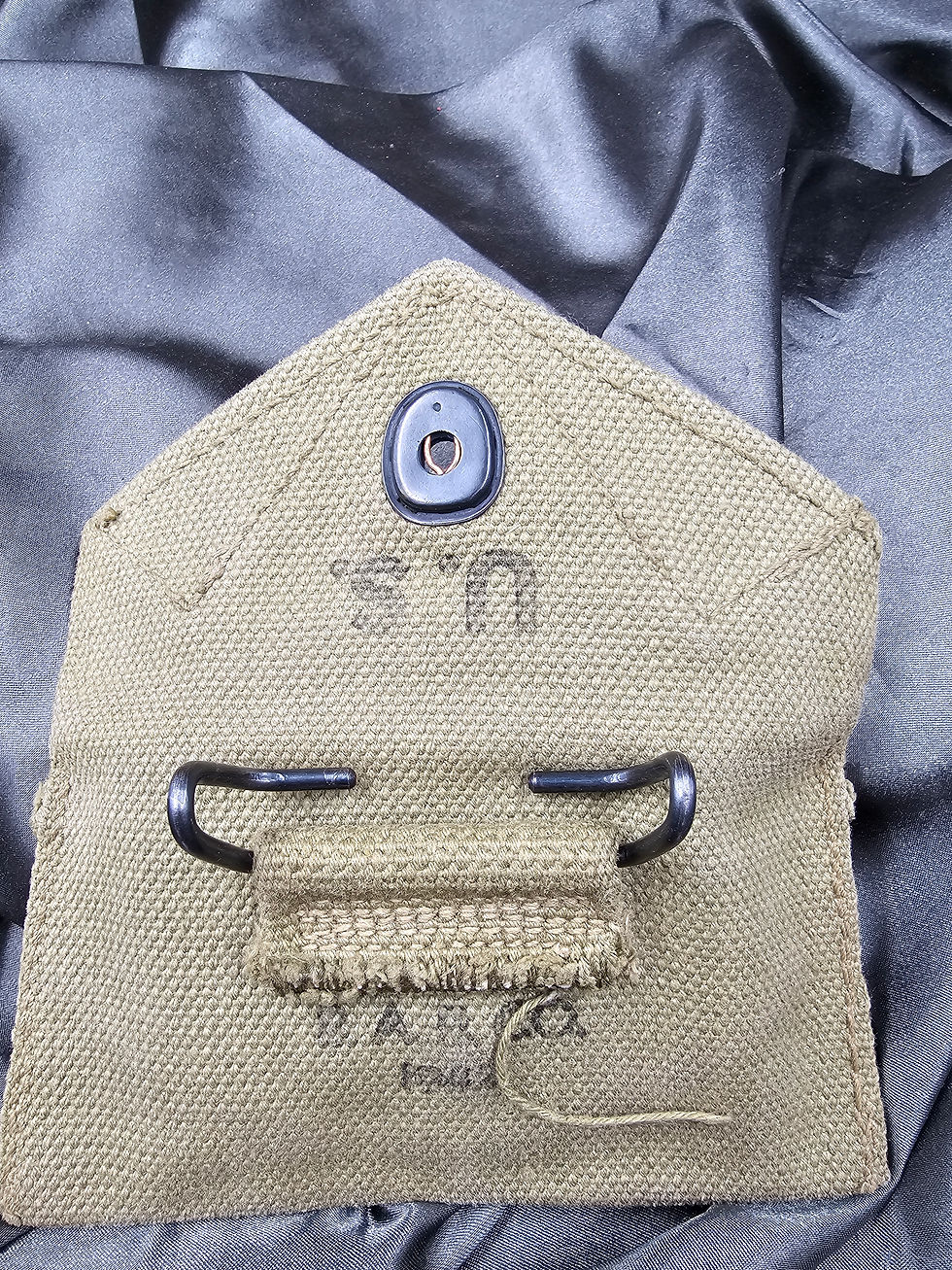 Thumbnail: WWII US FIRST AID CARLISLE BANDAGE AND POUCH