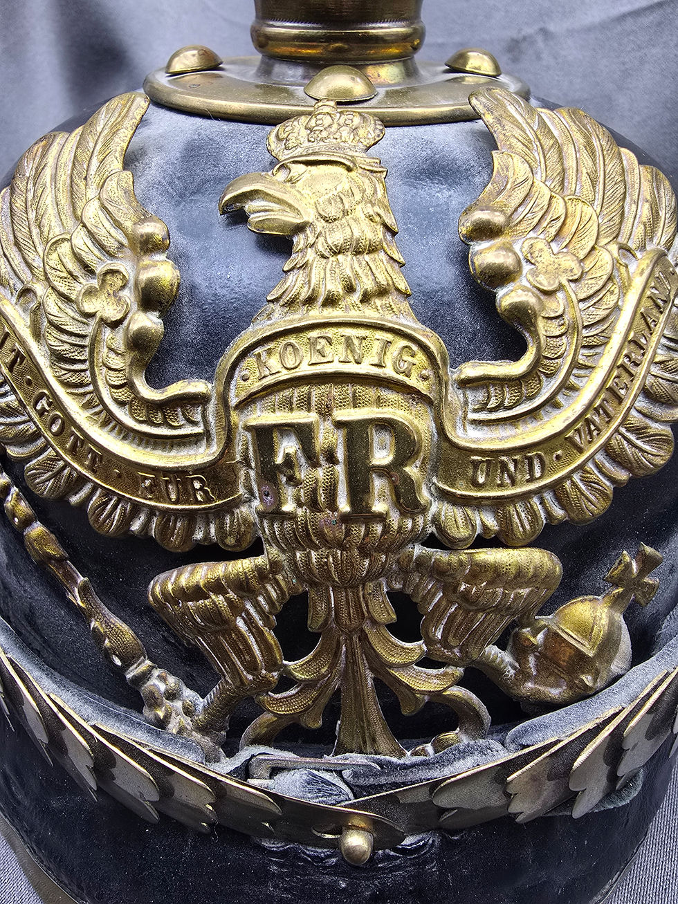 Thumbnail: WWI Model 1897 Prussian Officer's Pickelhaube