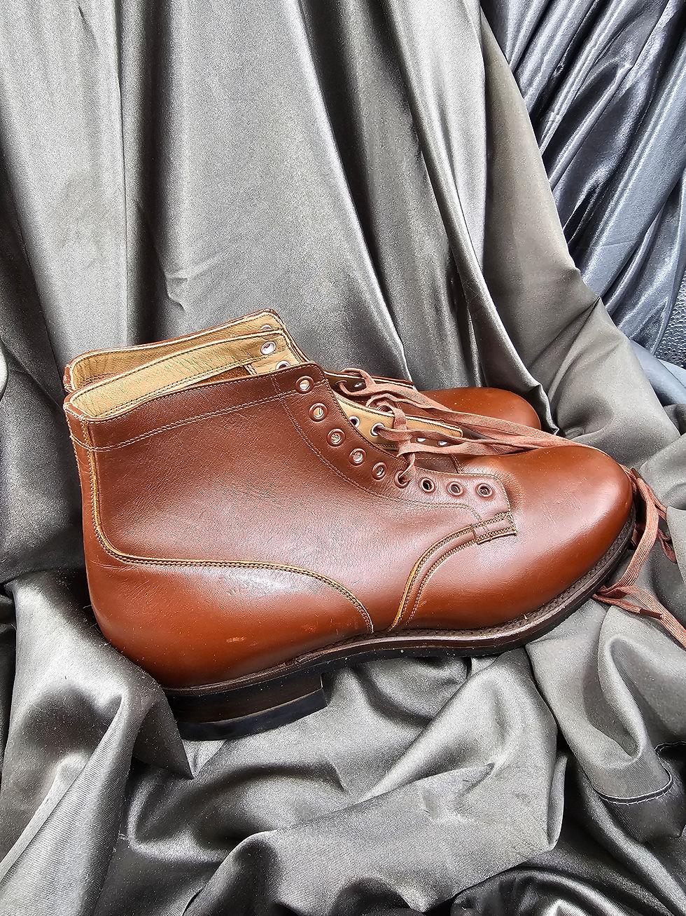 Thumbnail: WWII US WOMEN SERVICE SHOES 