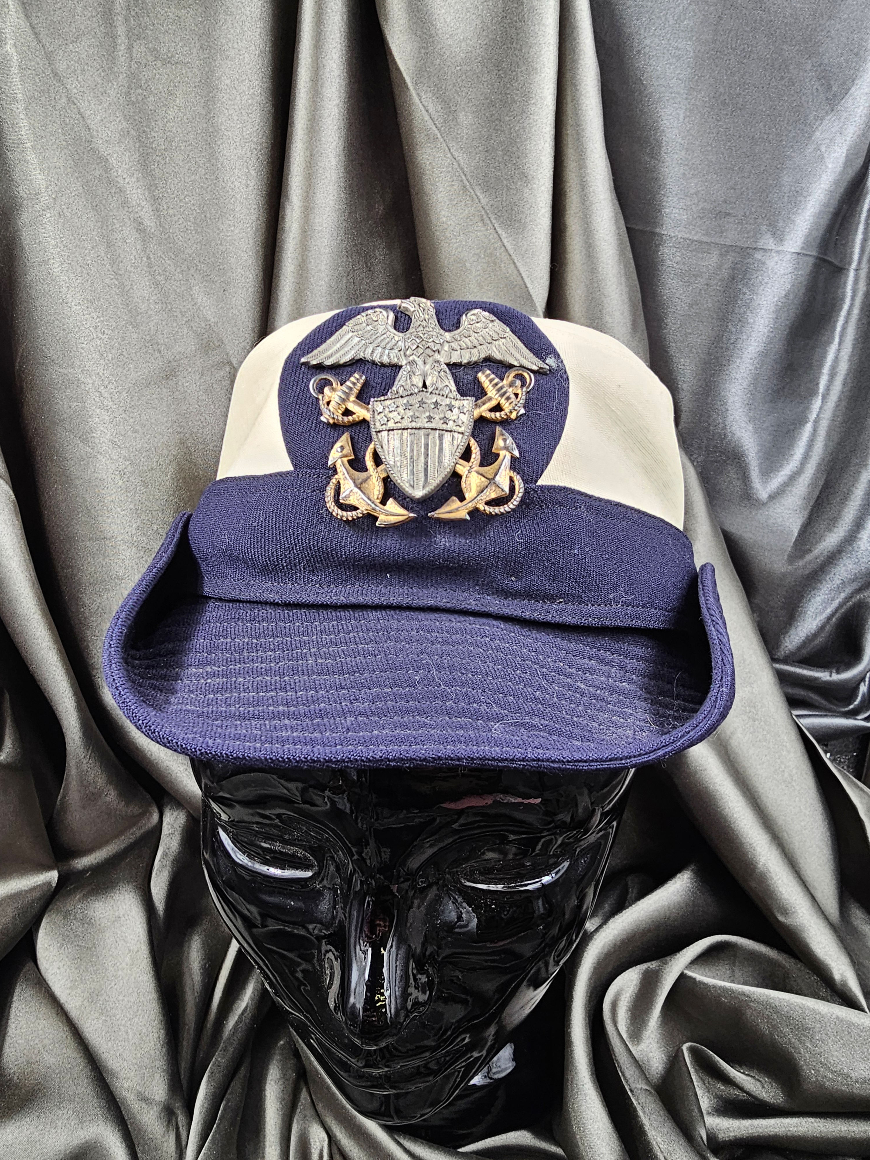 WWII US NAVY WAVES OFFICER HAT