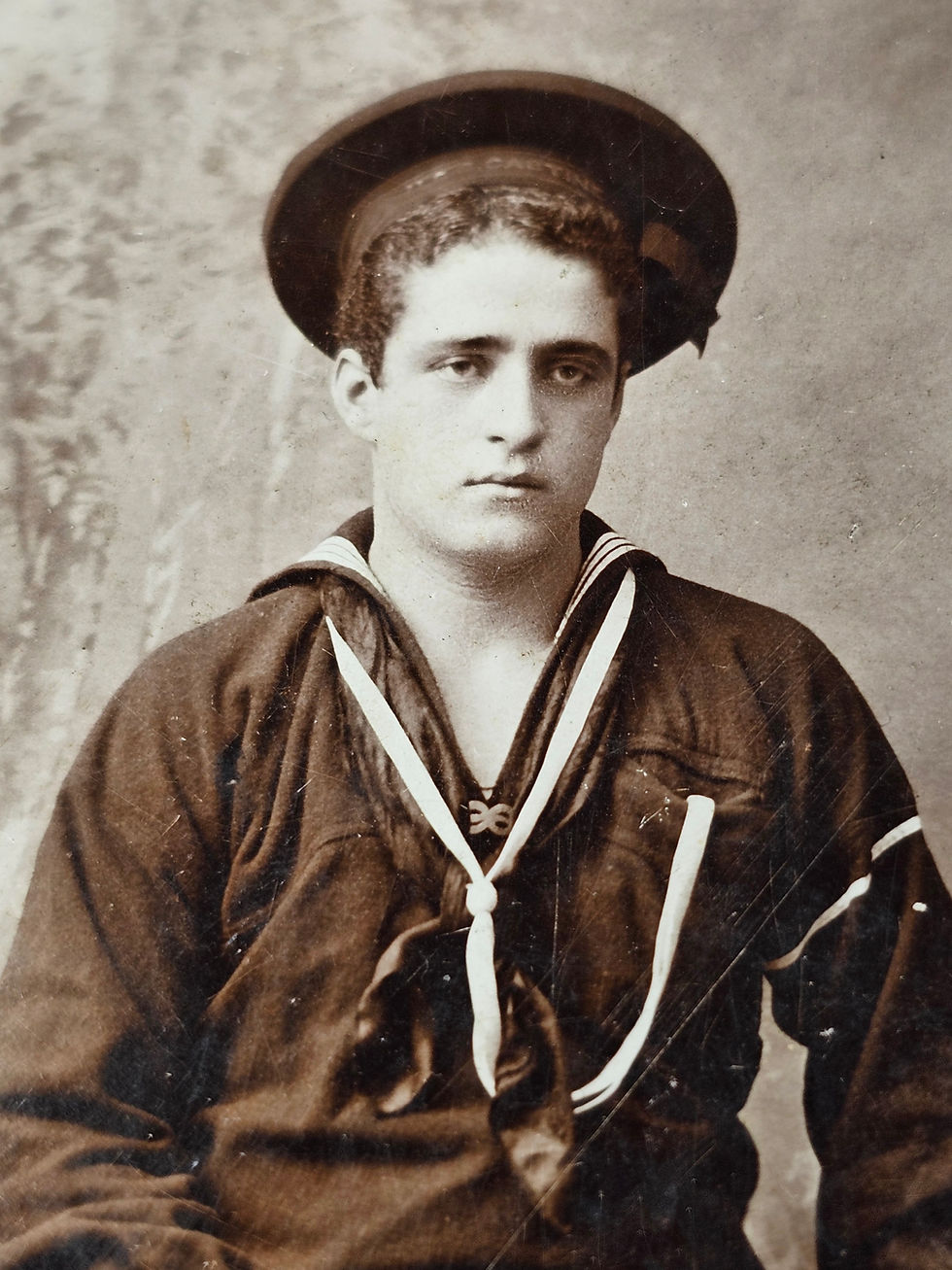 Thumbnail: WWI US NAVY SAILOR PHOTO