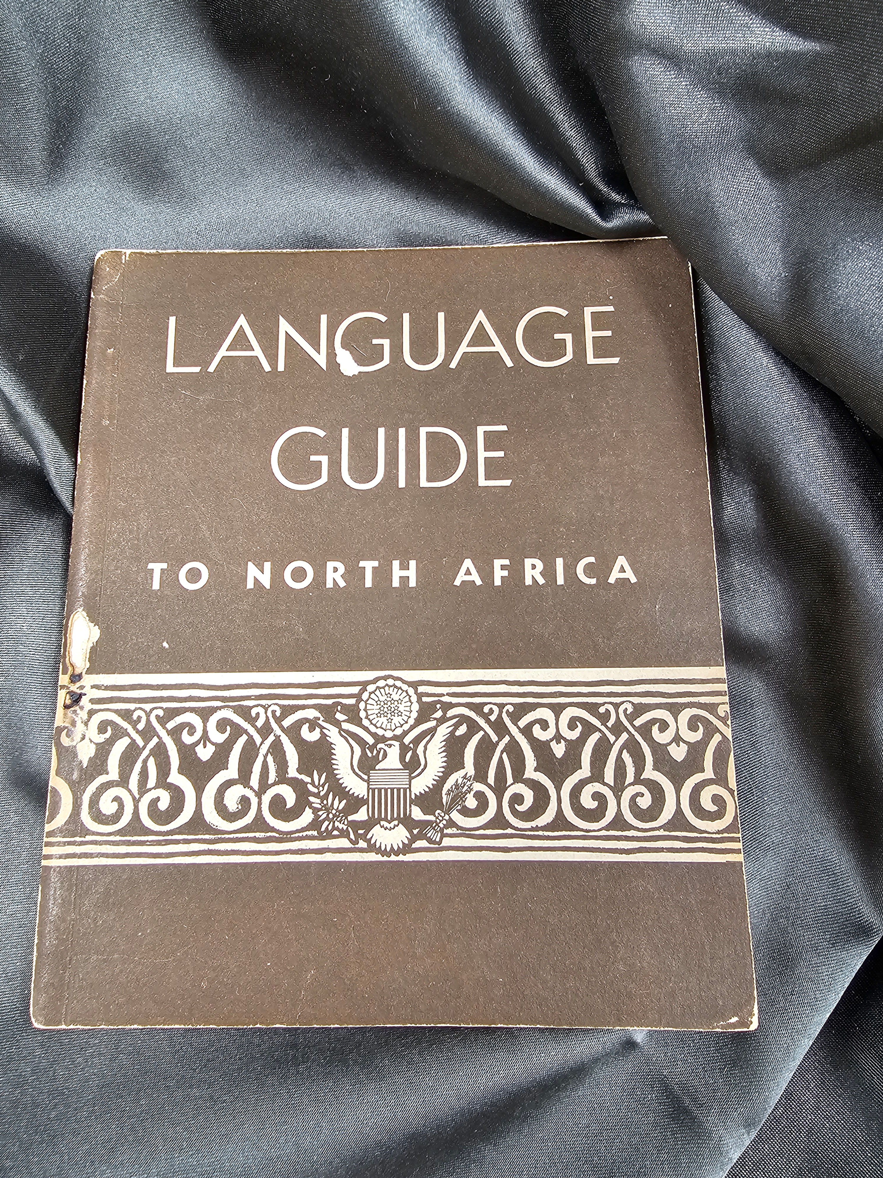 WWII US LANGUAGE GUIDE TO NORTH AFRICA 