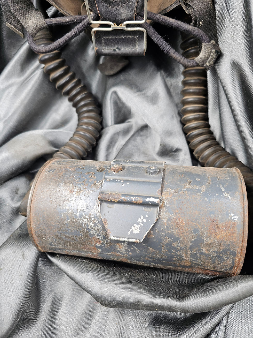Thumbnail: WWII US NAVY GAS MASK