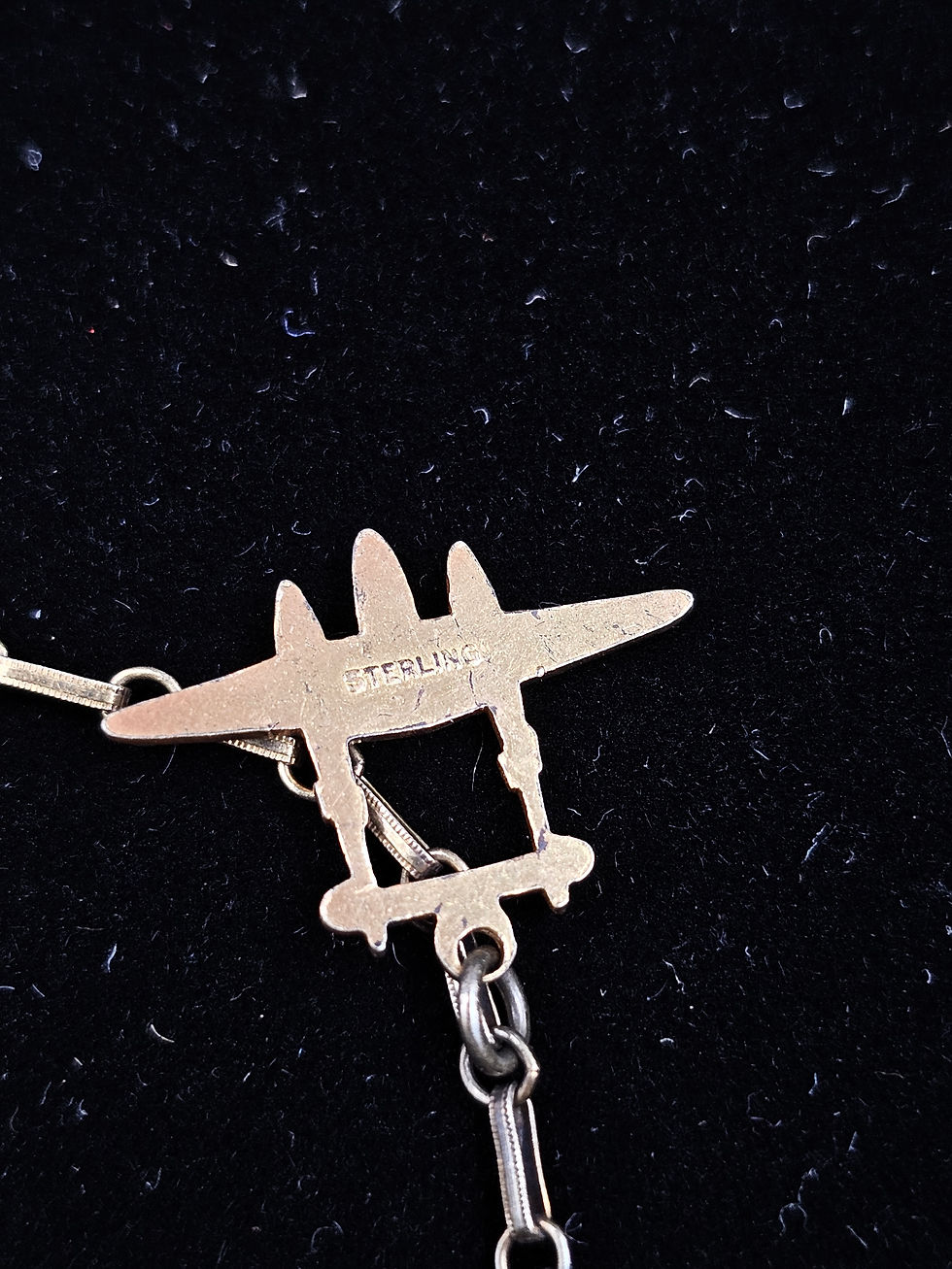 Miniaturbild: WWII ERA P38 SWEETHEART BRACELET