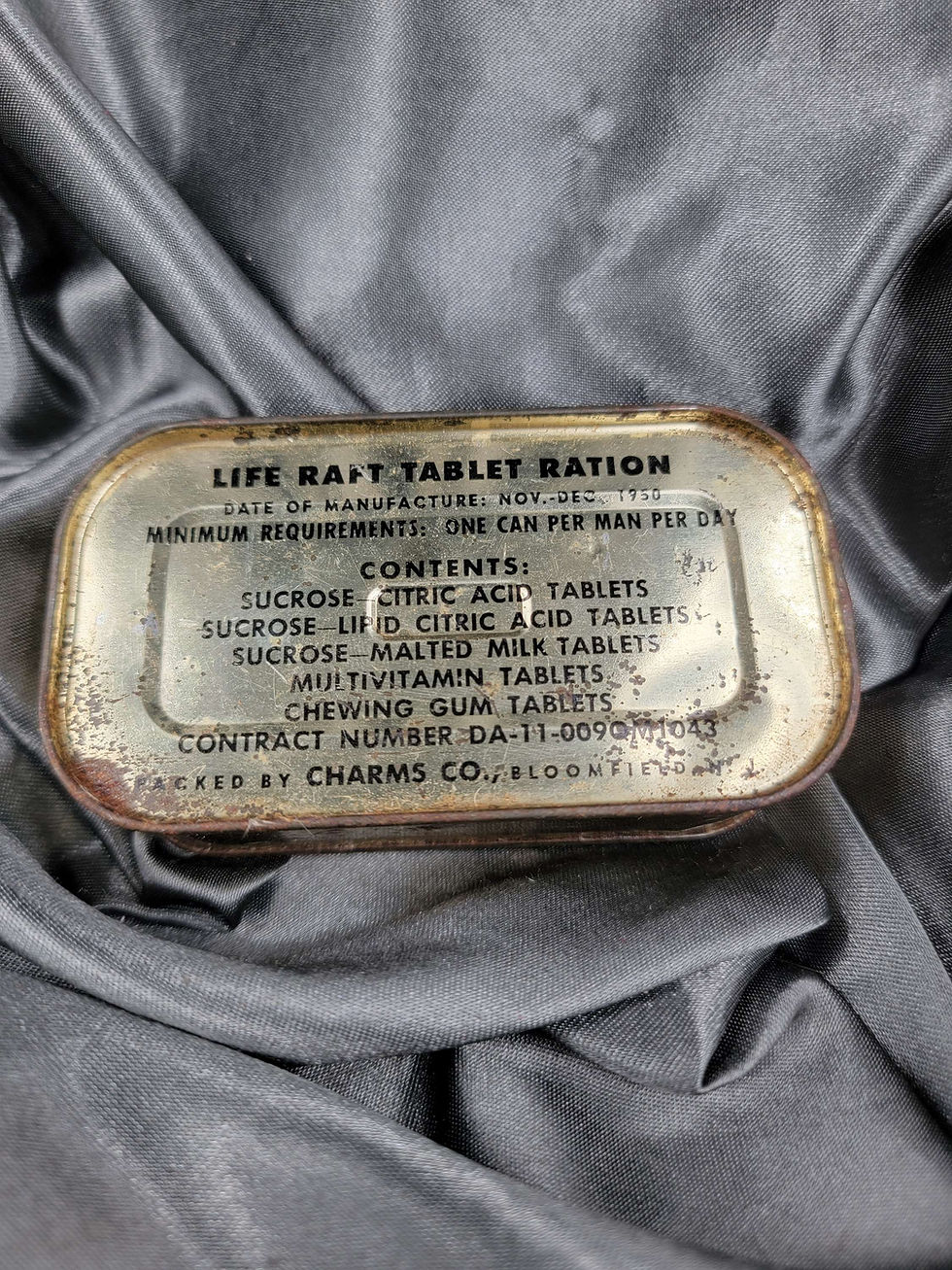 Miniaturbild: KOREAN WAR LIFE RAFT TABLET RATION
