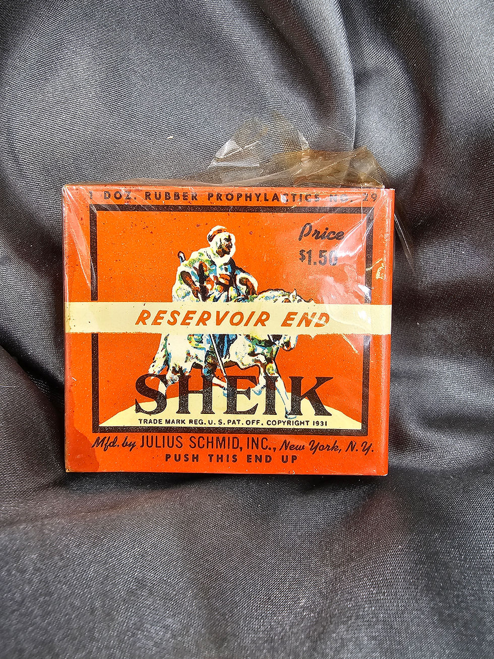 サムネイル： 1930'S US SHEIK CONDOMS