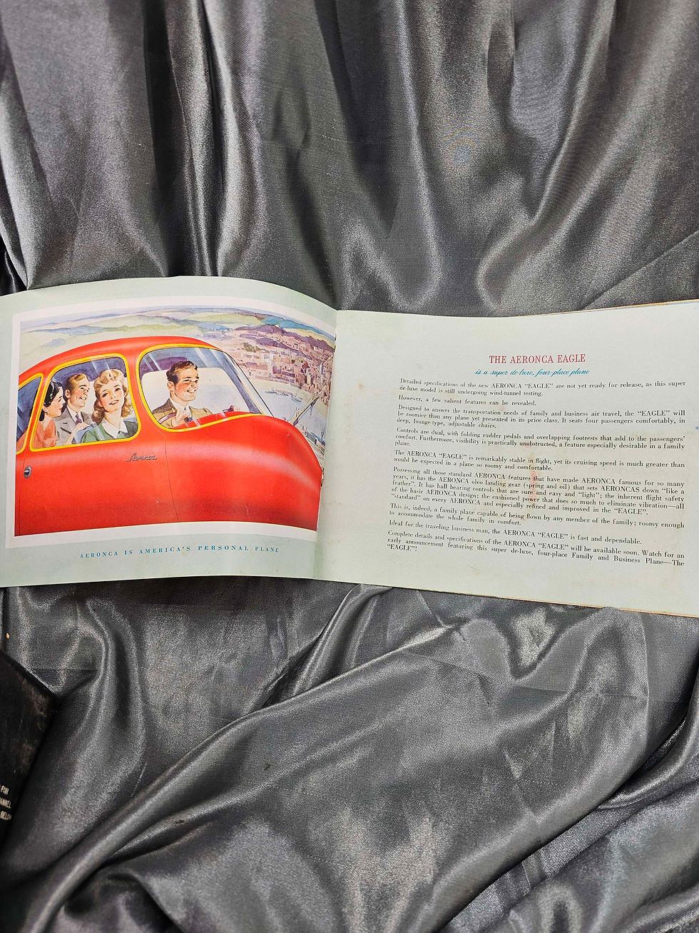 サムネイル： 1940'S PERSONAL PLANE BROCHURE 
