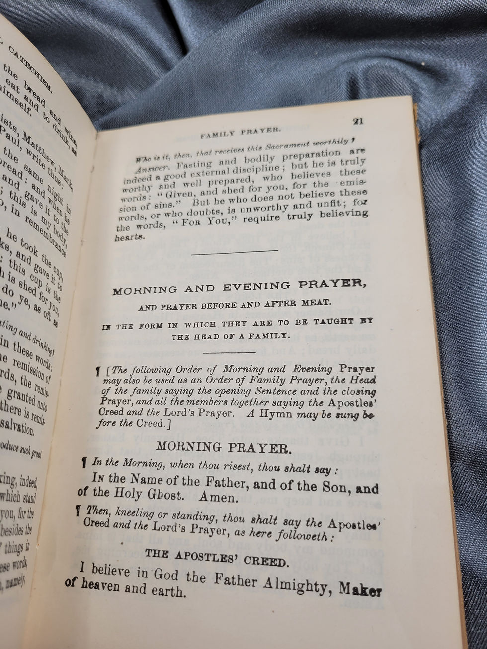 Thumbnail: LUTHERAN SMALL CATECHISM 