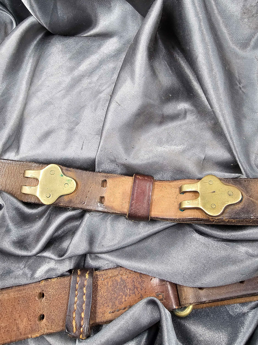Miniature : WWI LEATHER RIFLE SLING