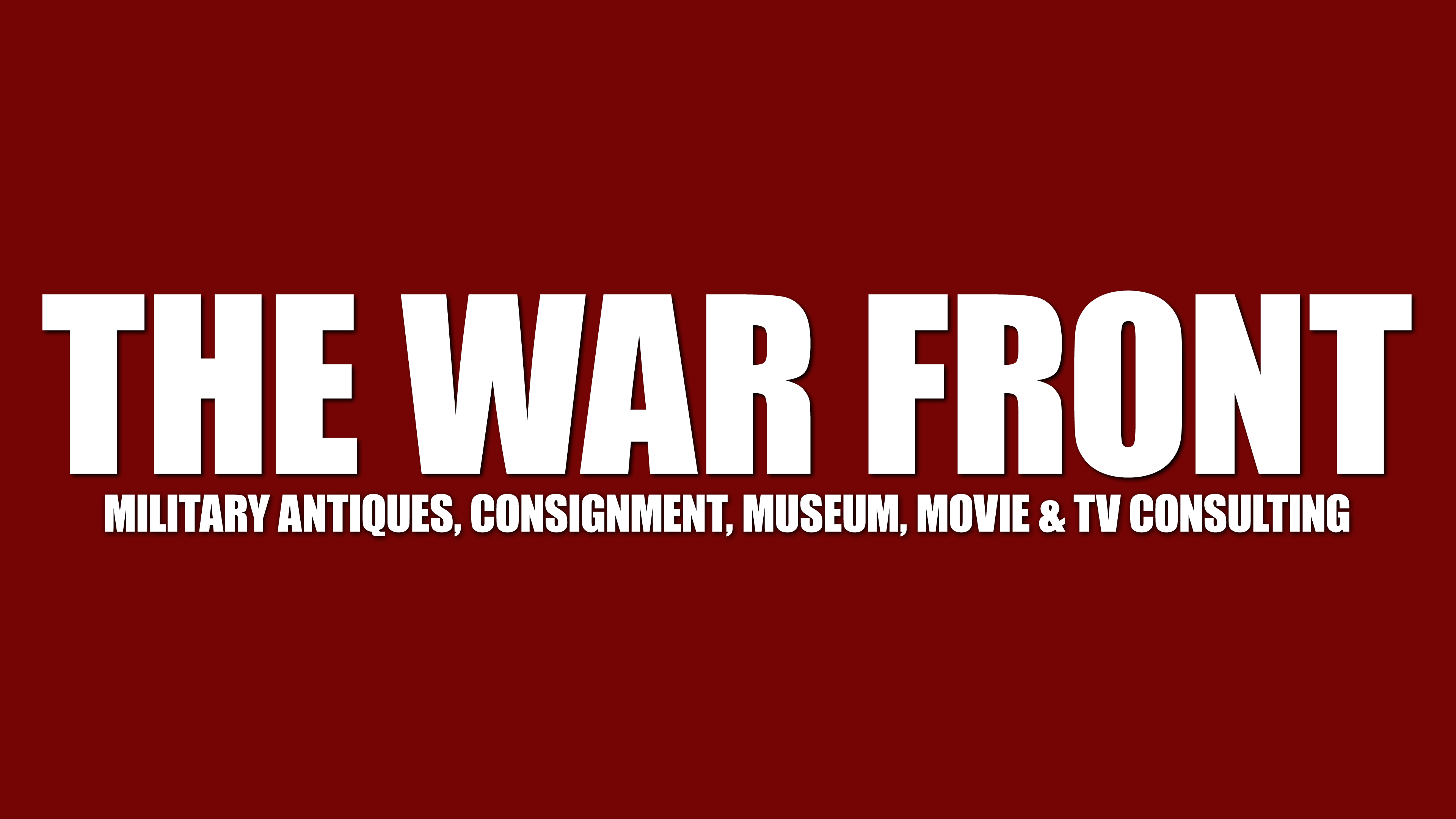 The War Front Military Antiques and Collectibles logo