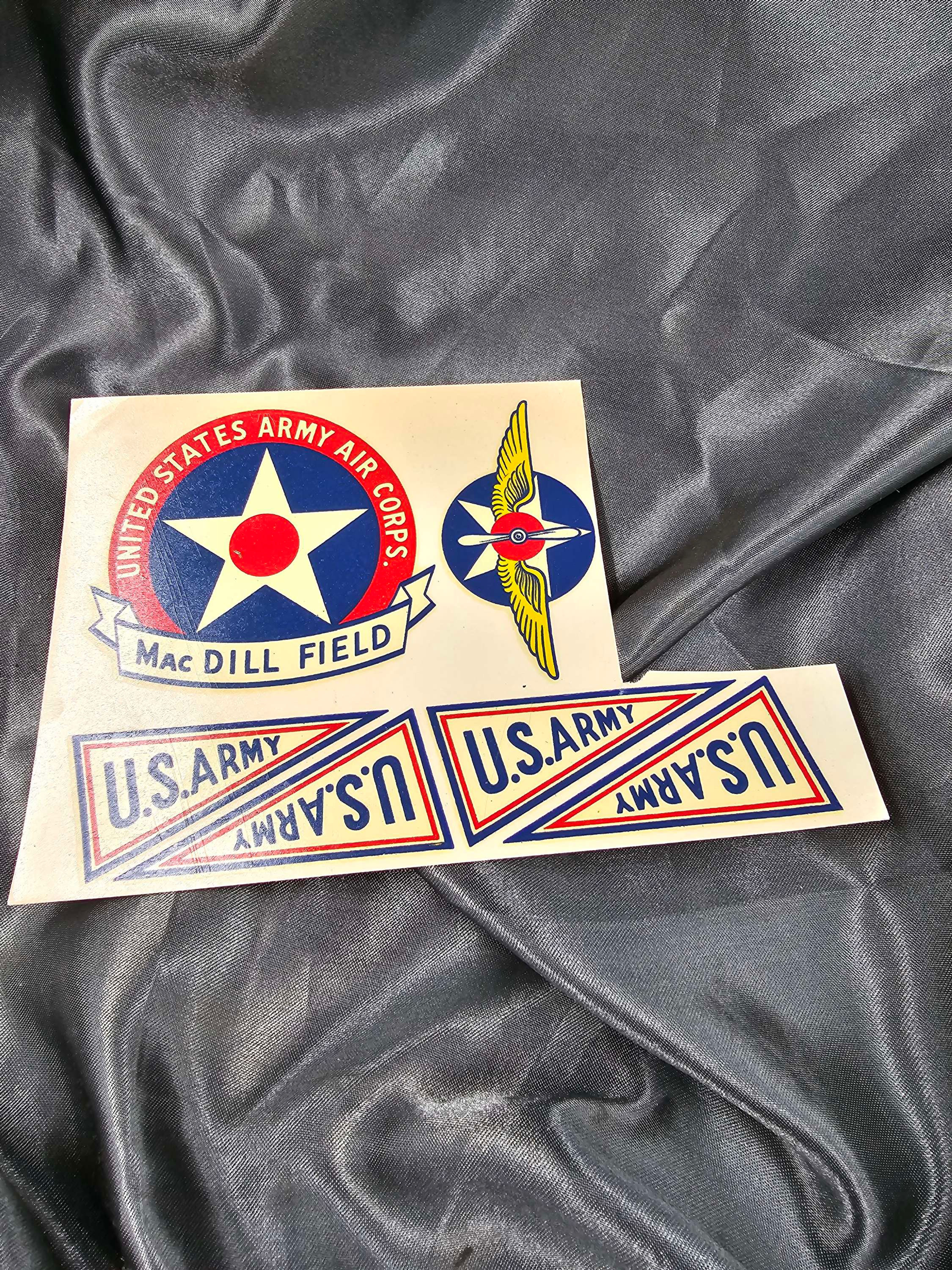 WWII ARMY AIR CORPS DECAL MAC DILL FIELD