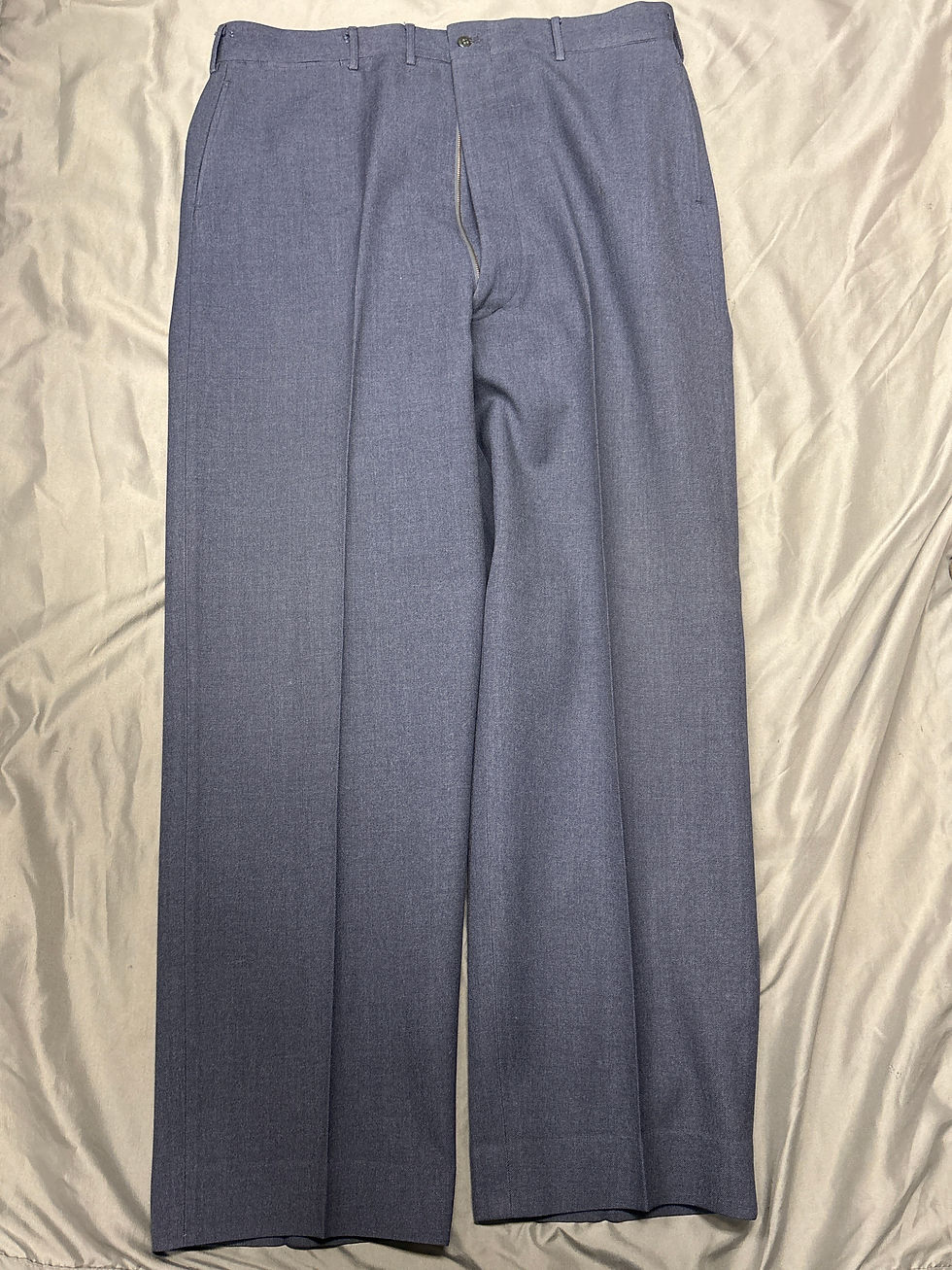 Thumbnail: KOREAN WAR ERA AIR FORCE BLUE 84 UNIFORM SIZE 46 