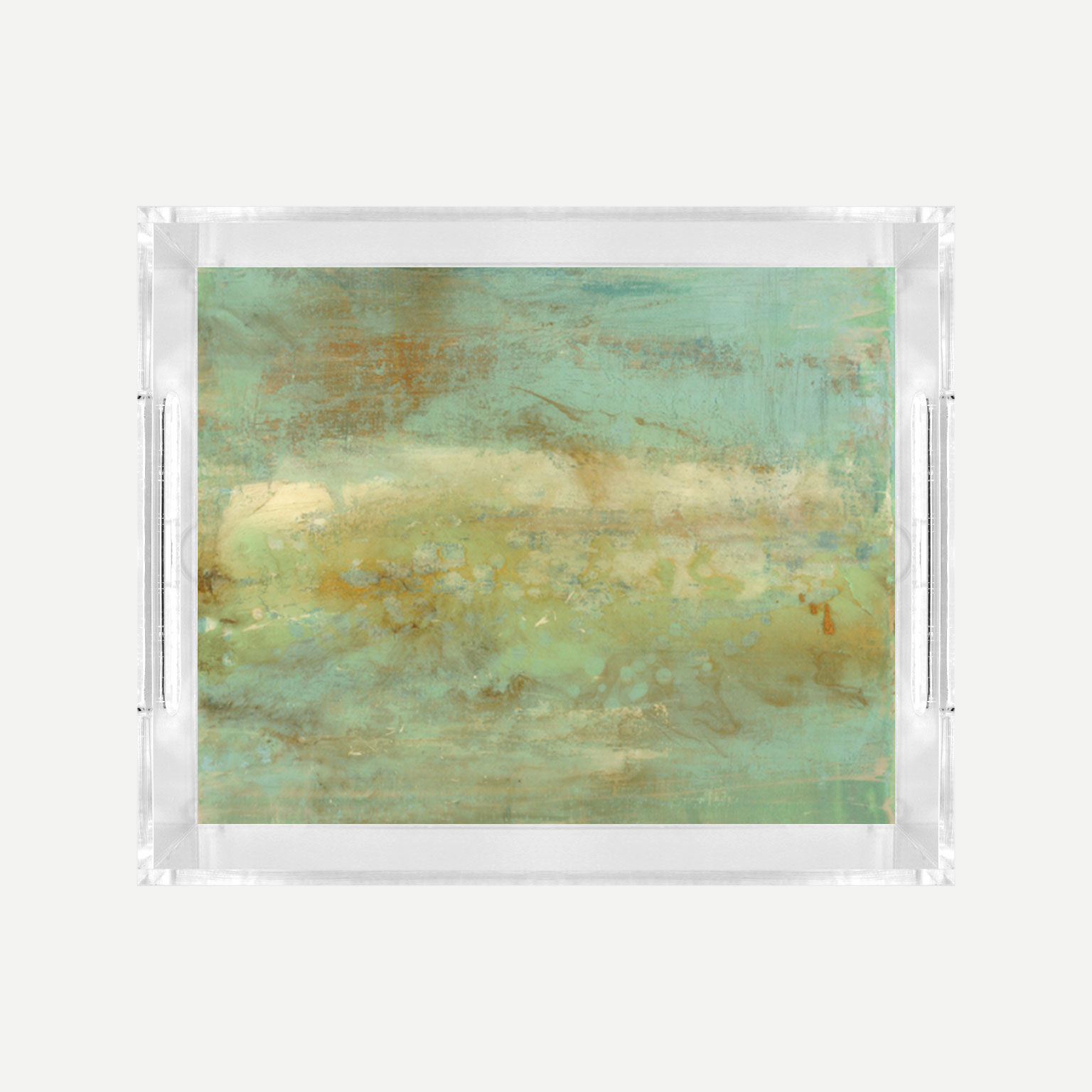 Lucite Tray (Small) - Cape Eleuthera Print