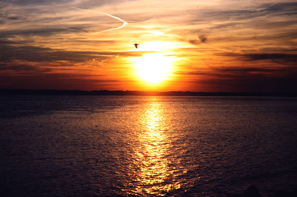 Into The Sunset At Jones Beach