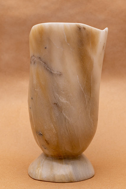 Thumbnail: Alabaster Candle Holder - Small