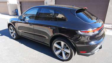 2025 Porsche Cayman after professional ceramic coating with Platinum coating showing high gloss paint protection