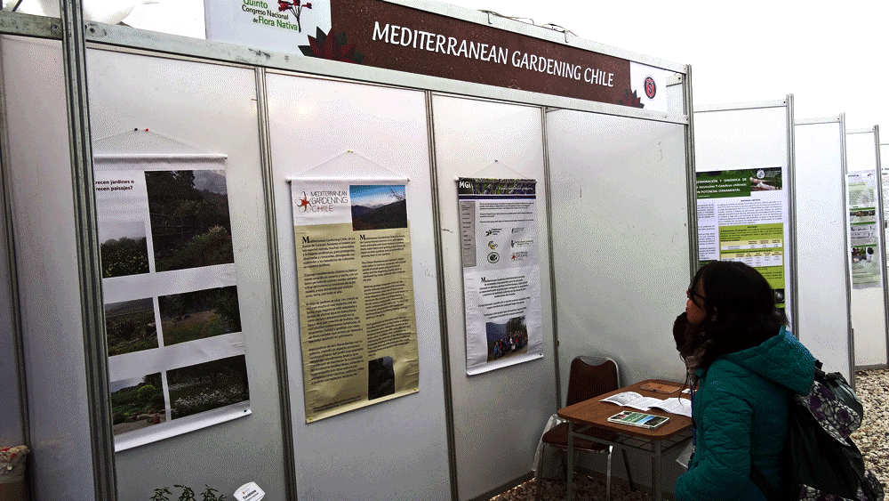 Mediterranean Gardening Chile stand