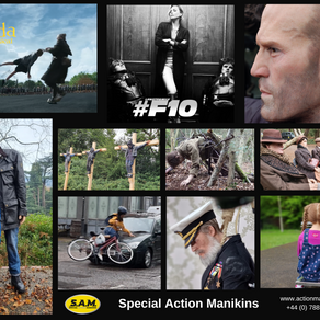 Articulated Special Action Manikins - replacing the old stunt dummy in Film & TV