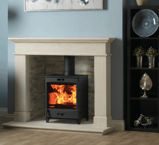 Fireline 8kW Wide Stove | Durham Log Burners