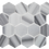 Thumbnail: Equator 3" Hexagon Marble Mosaic