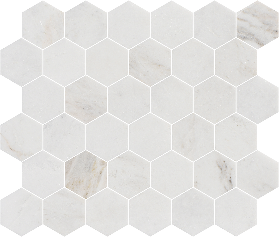Thumbnail: Valentino Bianco 2" Hexagon Honed