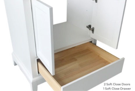Miniature : Harmony 30" Vanity - White