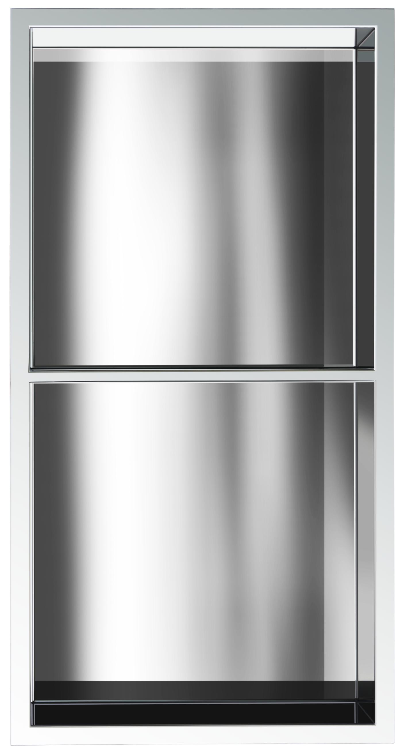 R90™ Finished 12"x24"  Niche w/Shelf Chrome (50/50)